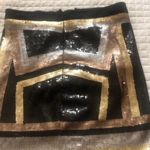 Beautiful Sequins mini skirt from Bebe